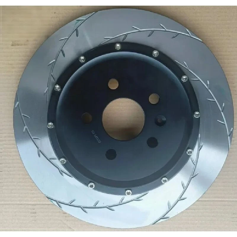 Rear 2 Piece Brake Rotor For Audi RS4 Avant Quattro